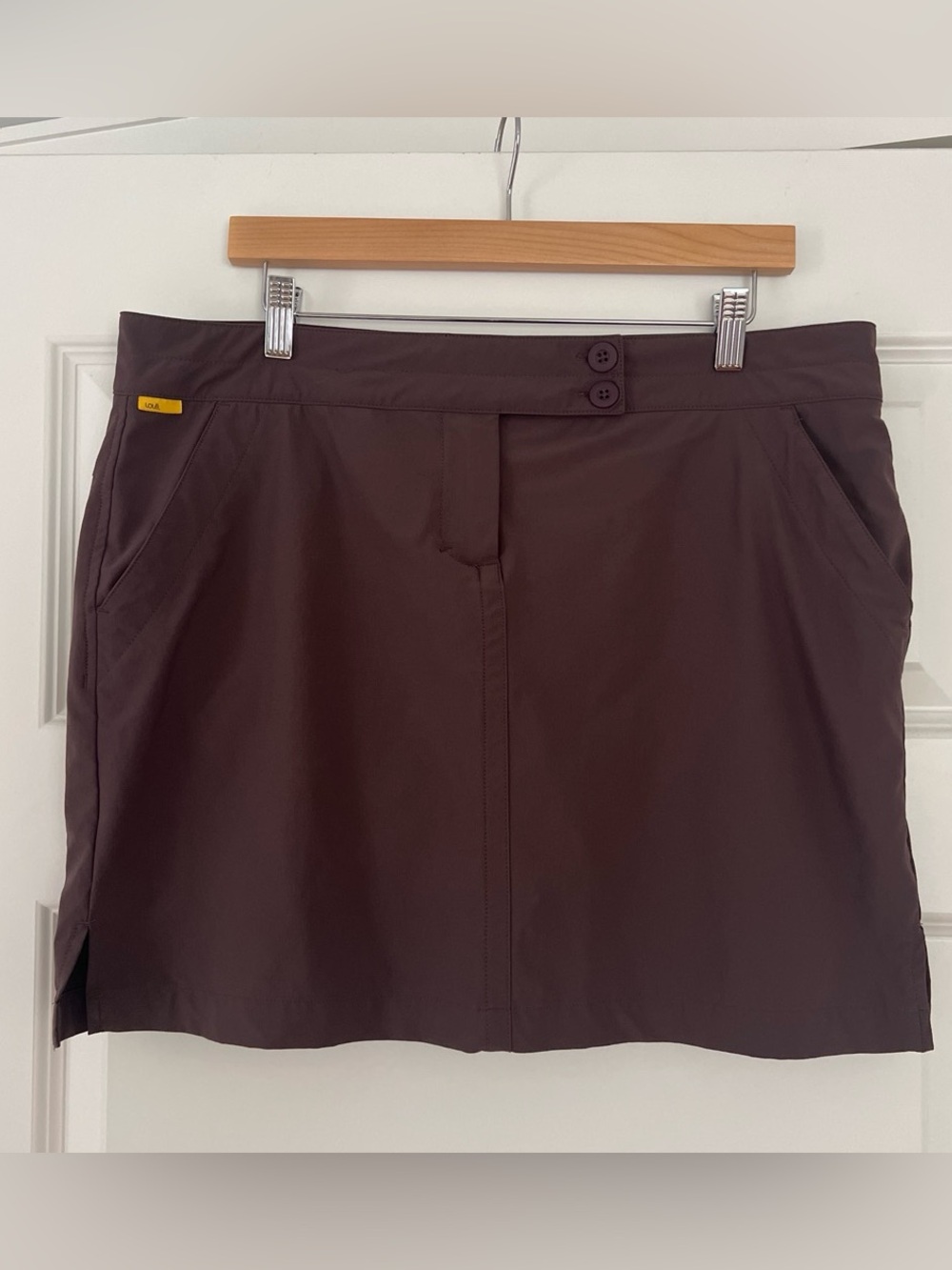 Lole Chocolate Brown Women's Active Skort
